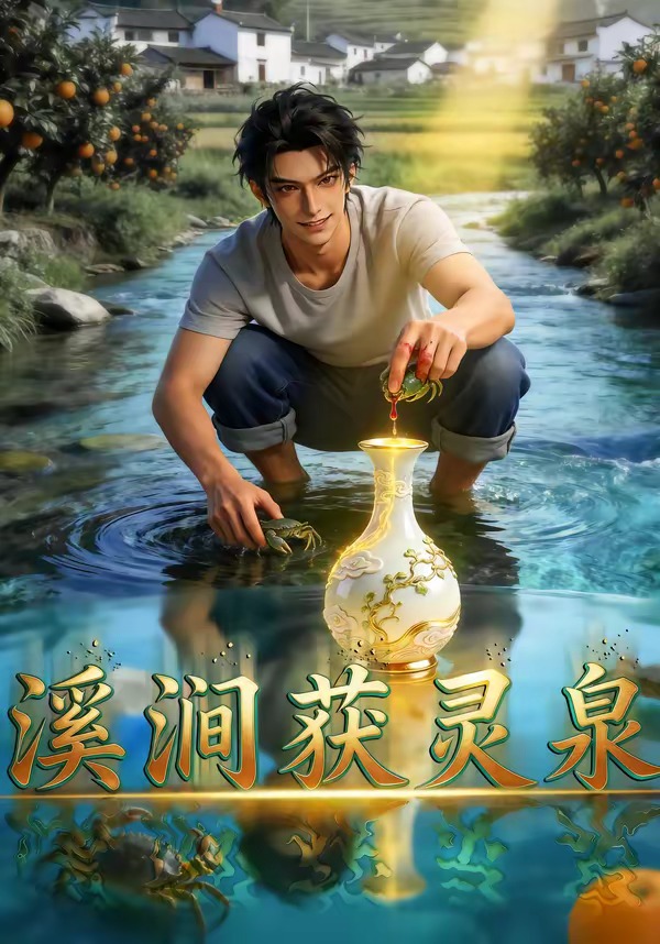 溪涧获灵泉    动漫