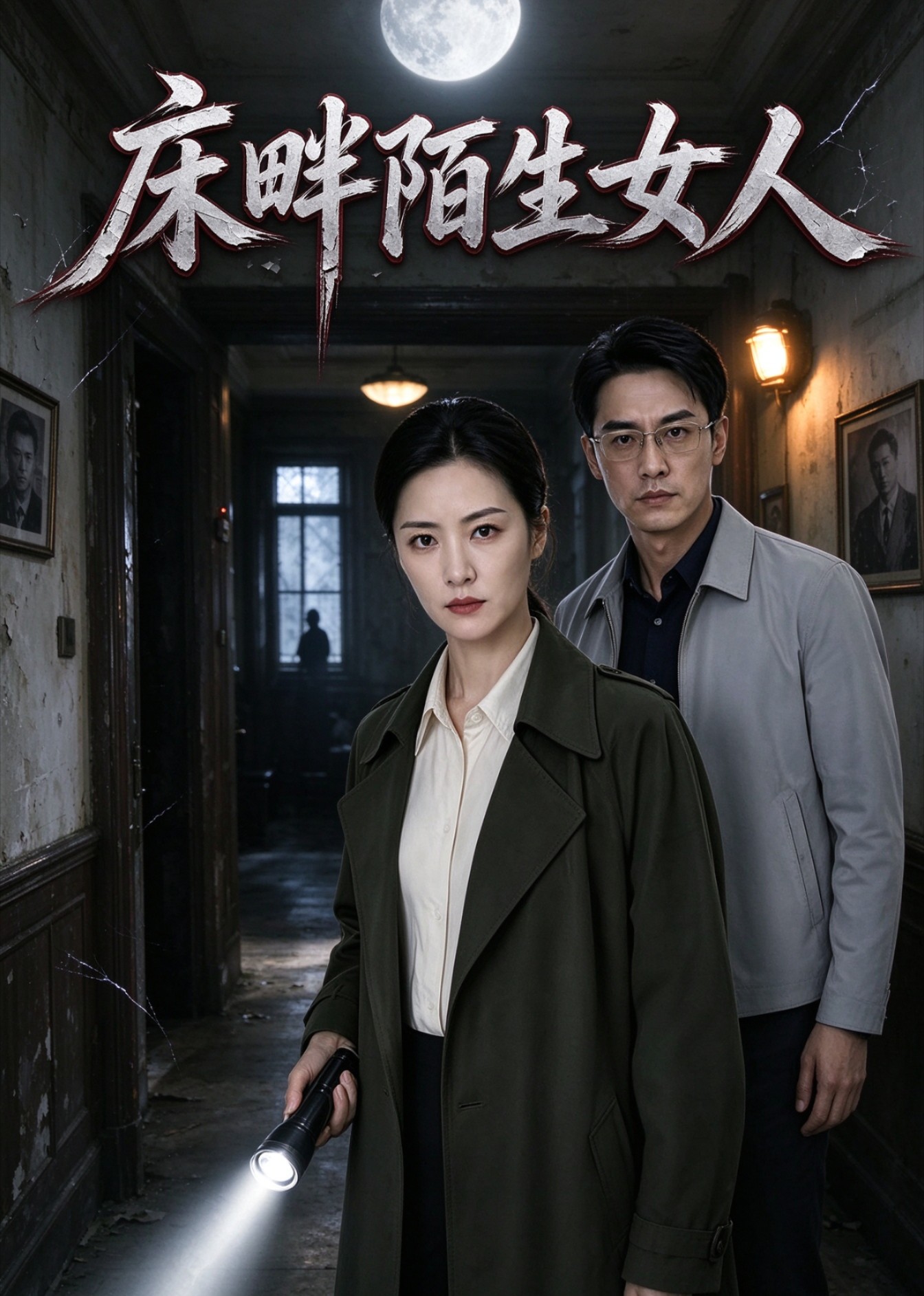 床畔陌生女人