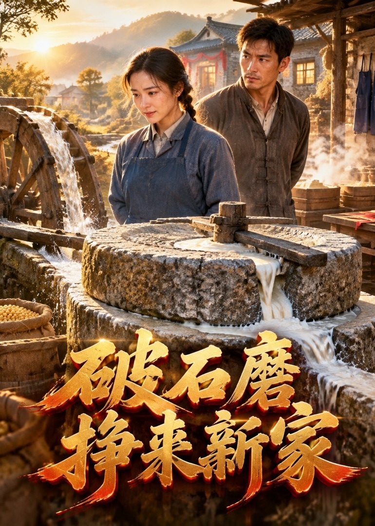 破石磨挣来新家