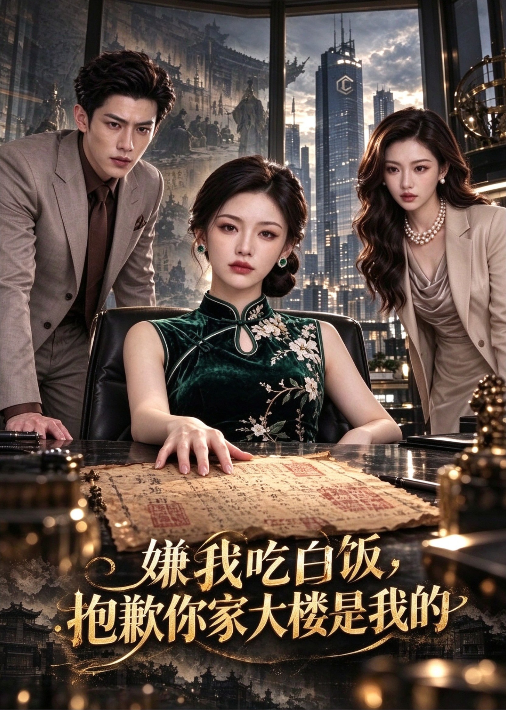 嫌我吃白饭，抱歉你家大楼是我的