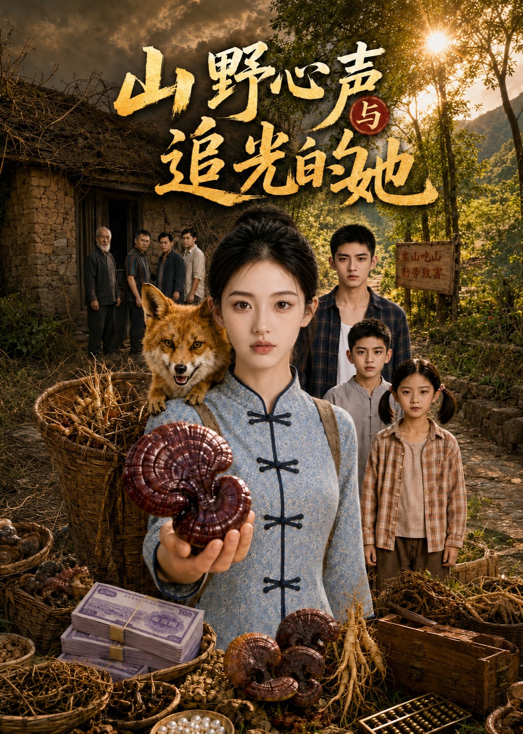 山野心声与追光的她
