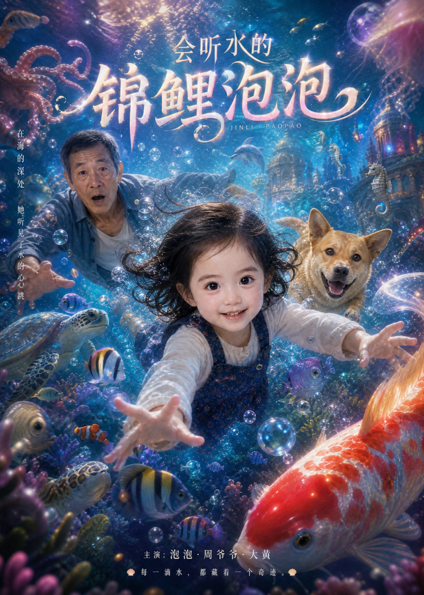 会听水的锦鲤泡泡