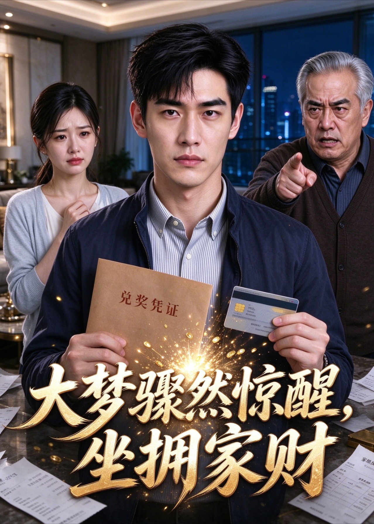 大梦骤然惊醒，坐拥家财
