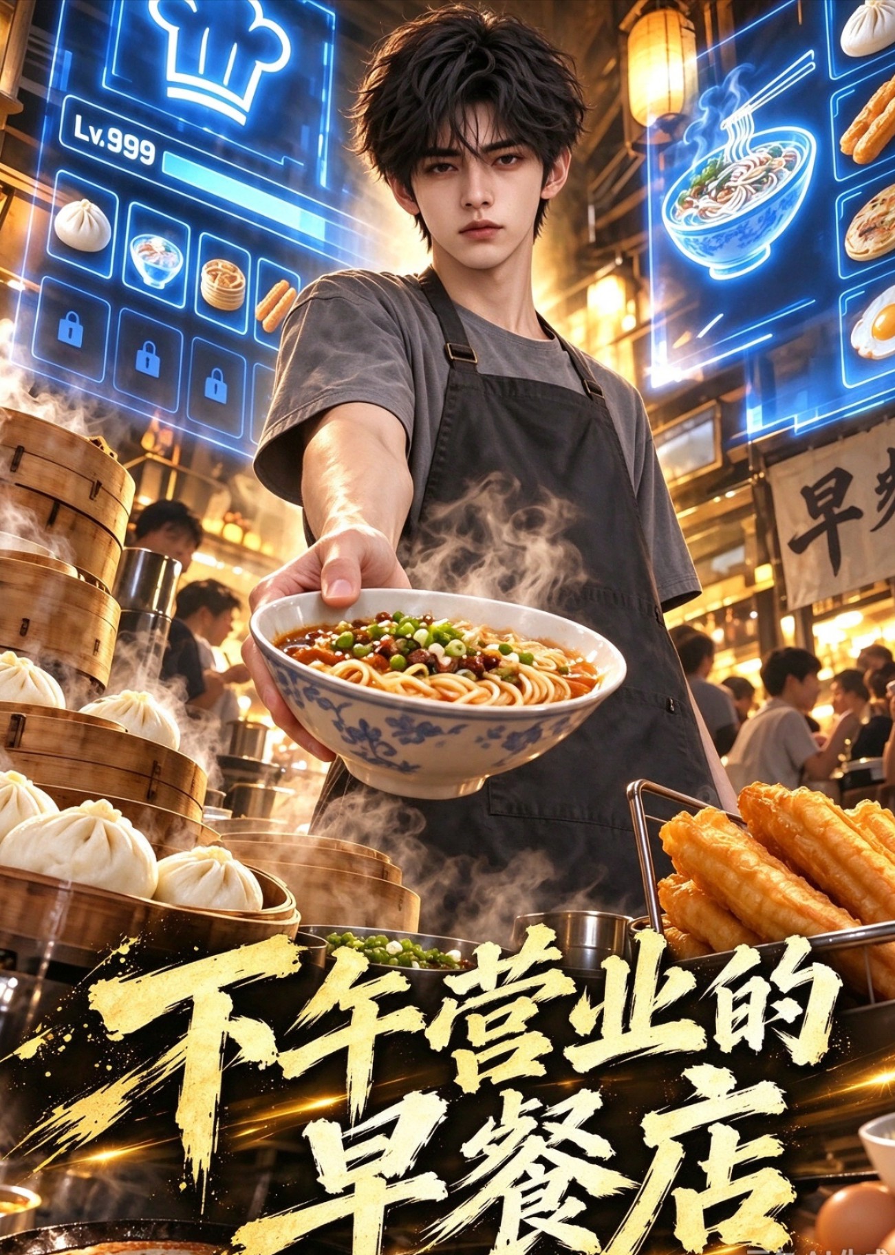 下午营业的早餐店