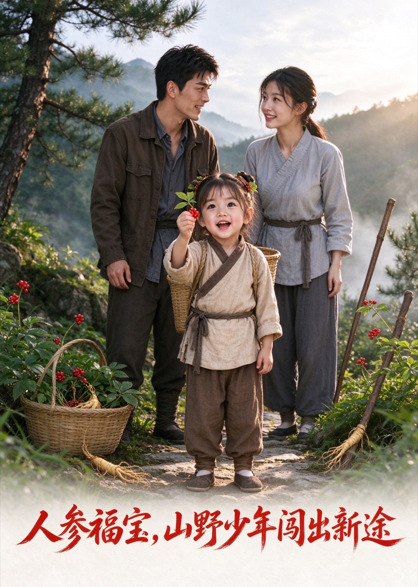 人参福宝，山野少年闯出新途