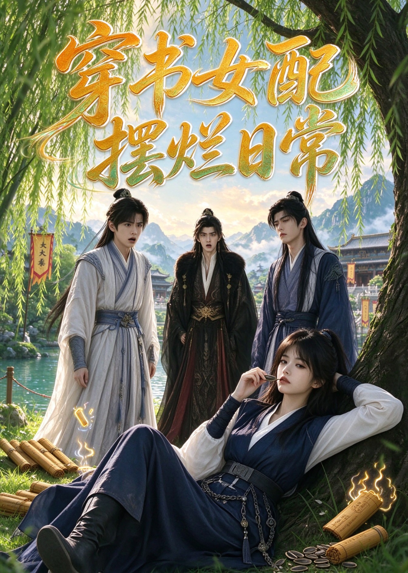 穿书女配摆烂日常