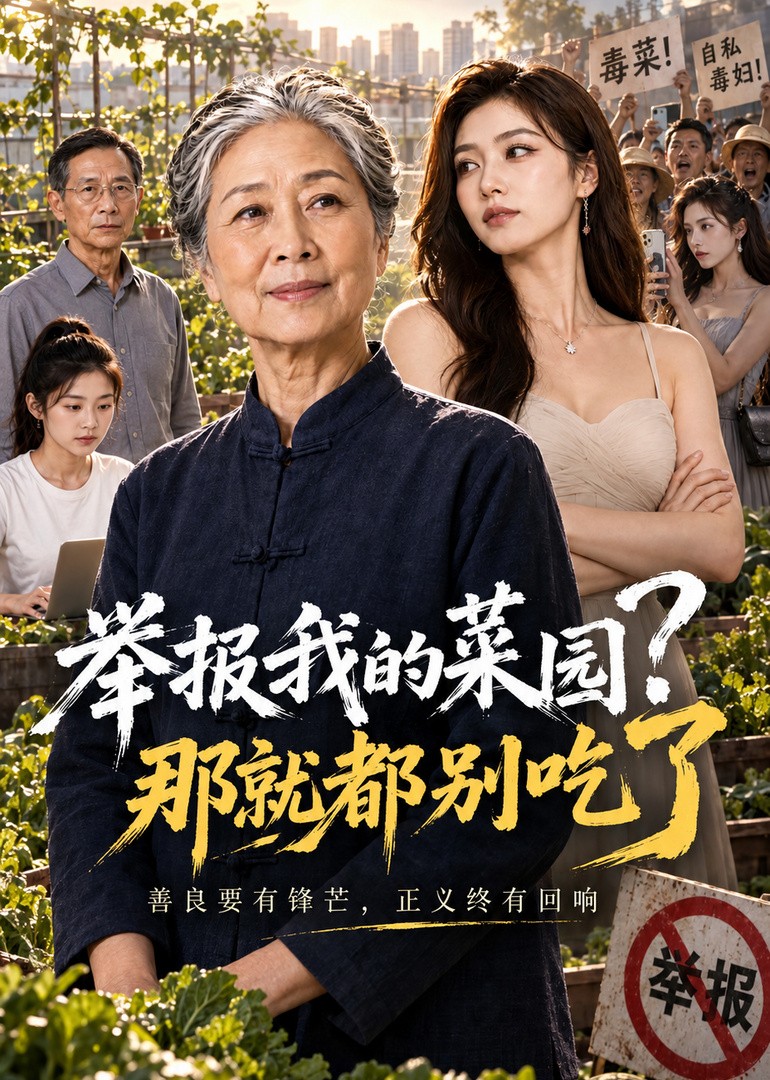 举报我的菜园？那就都别吃了