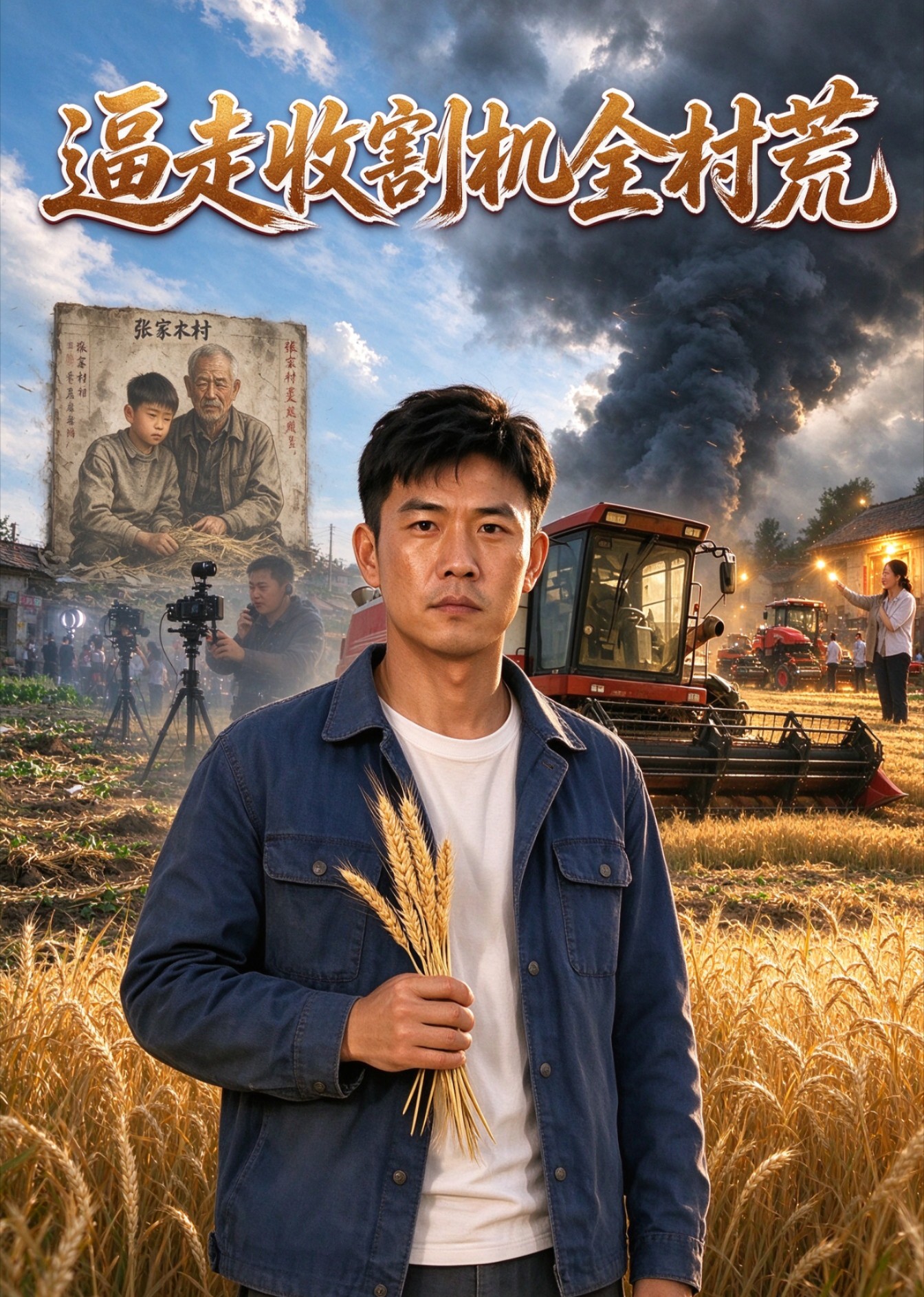 逼走收割机全村荒