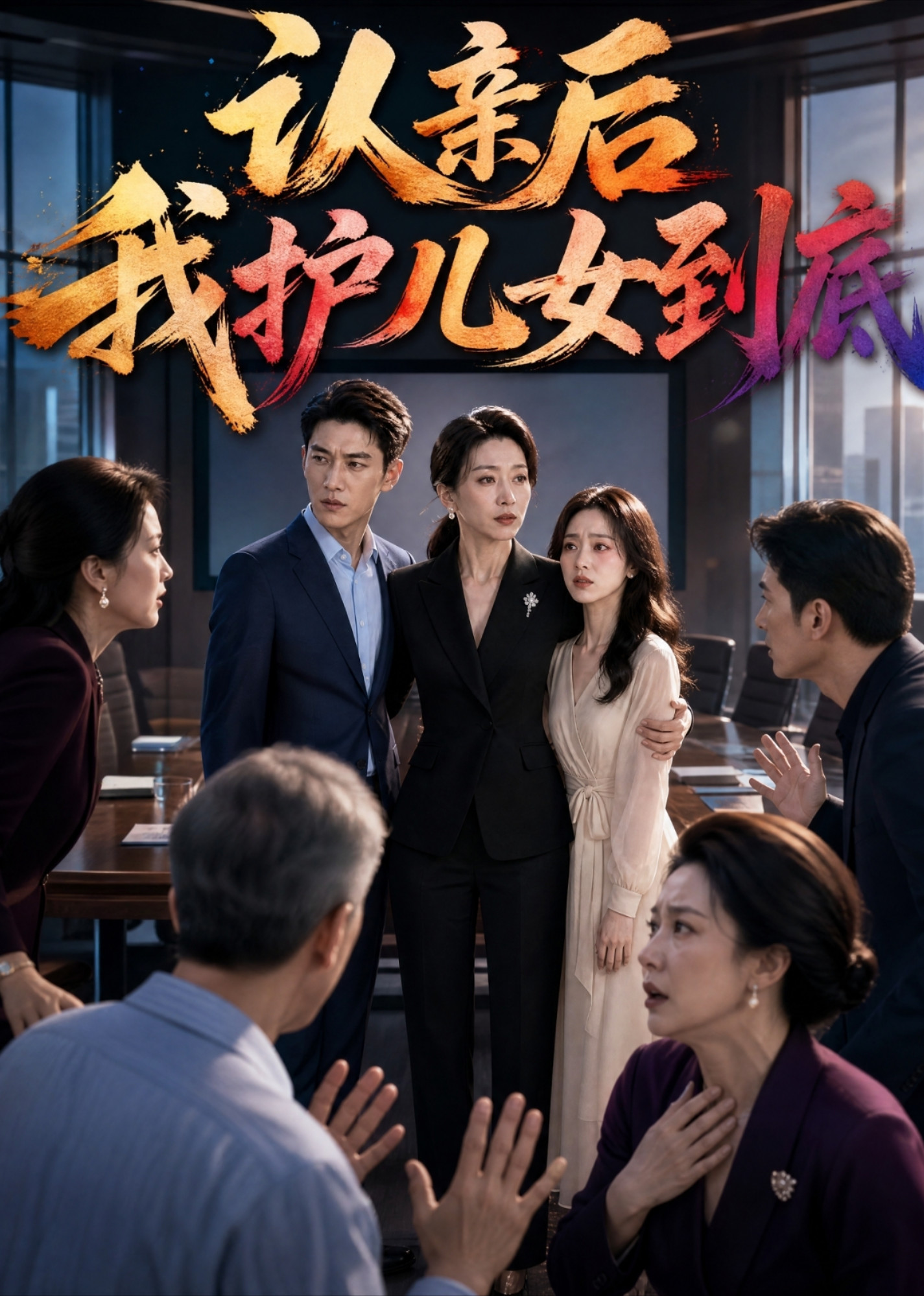 认亲后我护儿女到底