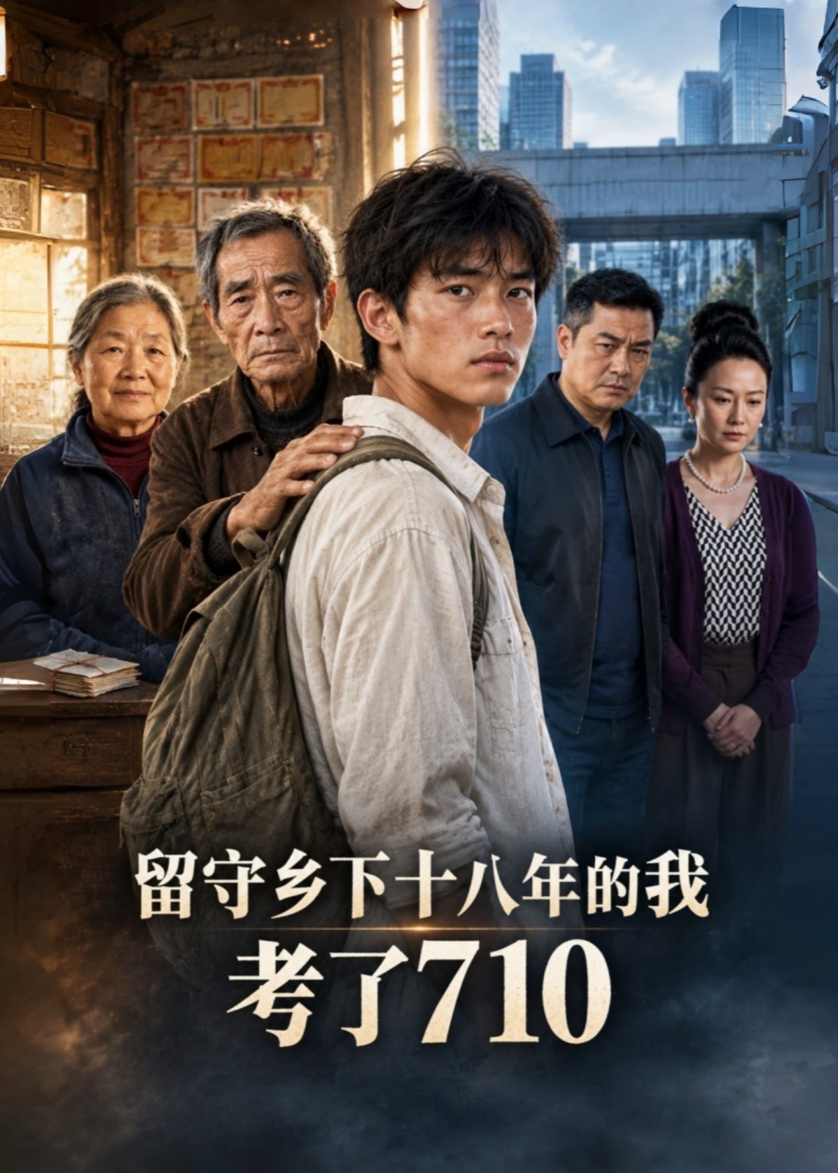 留守乡下十八年的我考了710