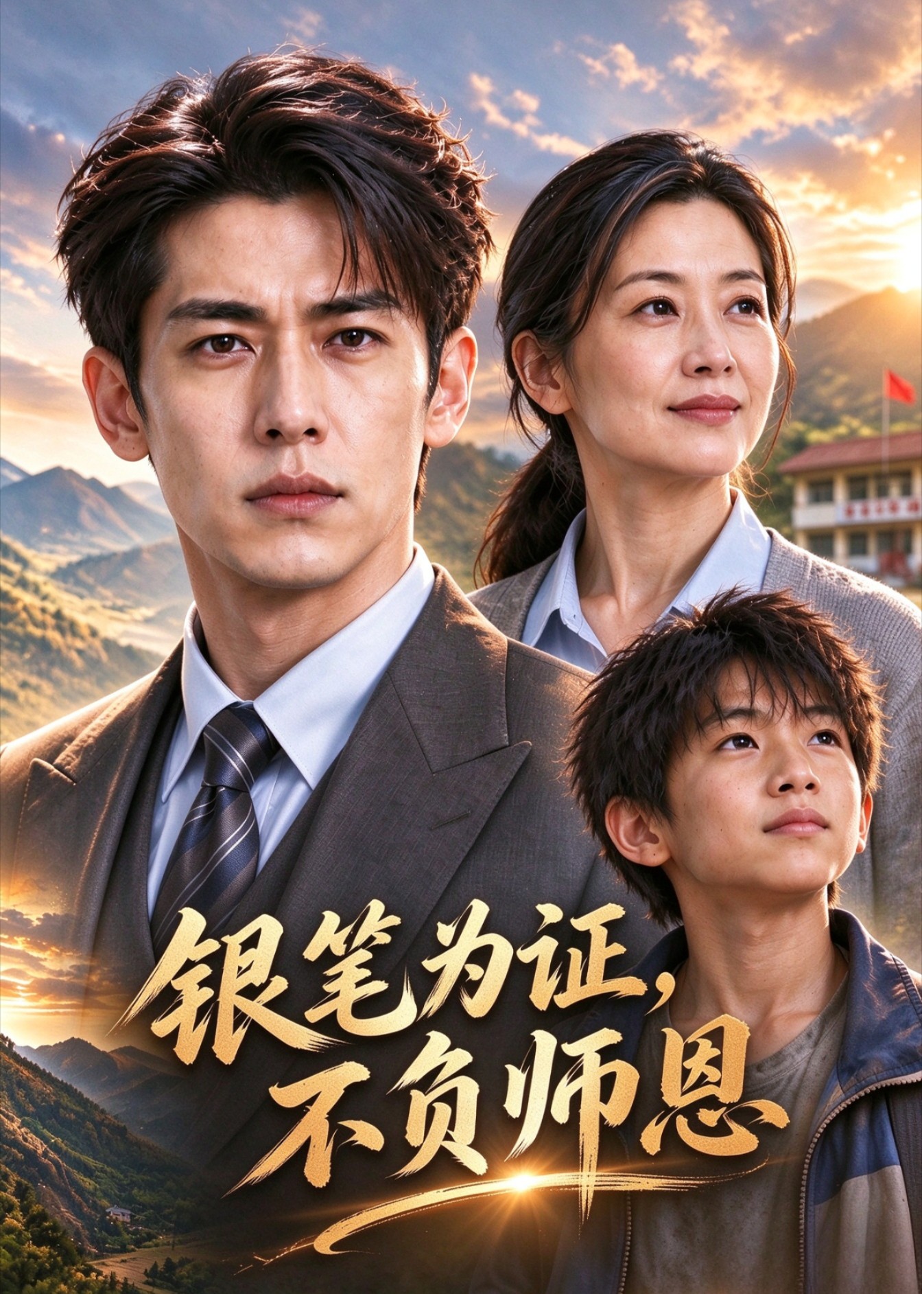 银笔为证，不负师恩