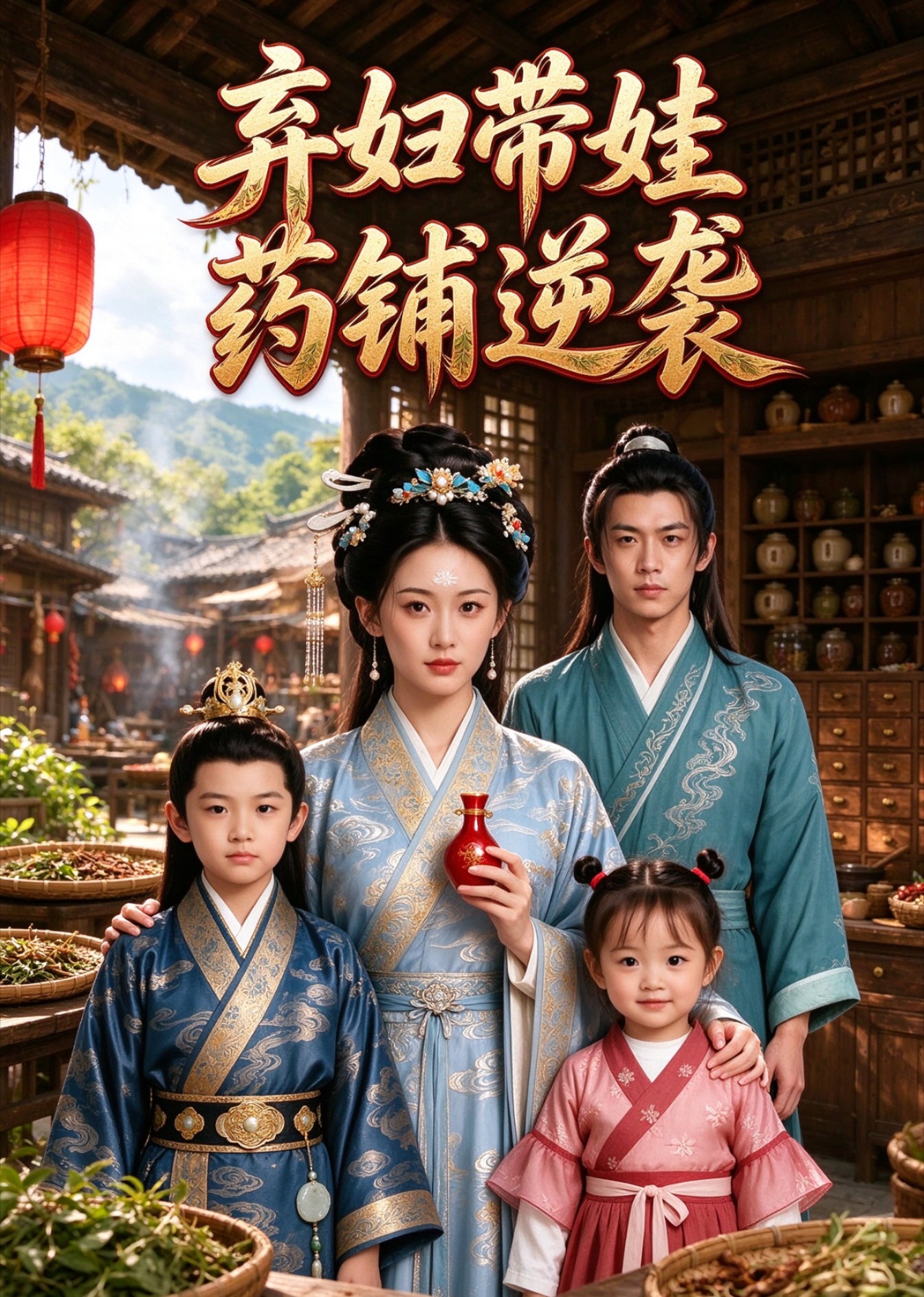 弃妇带娃药铺逆袭