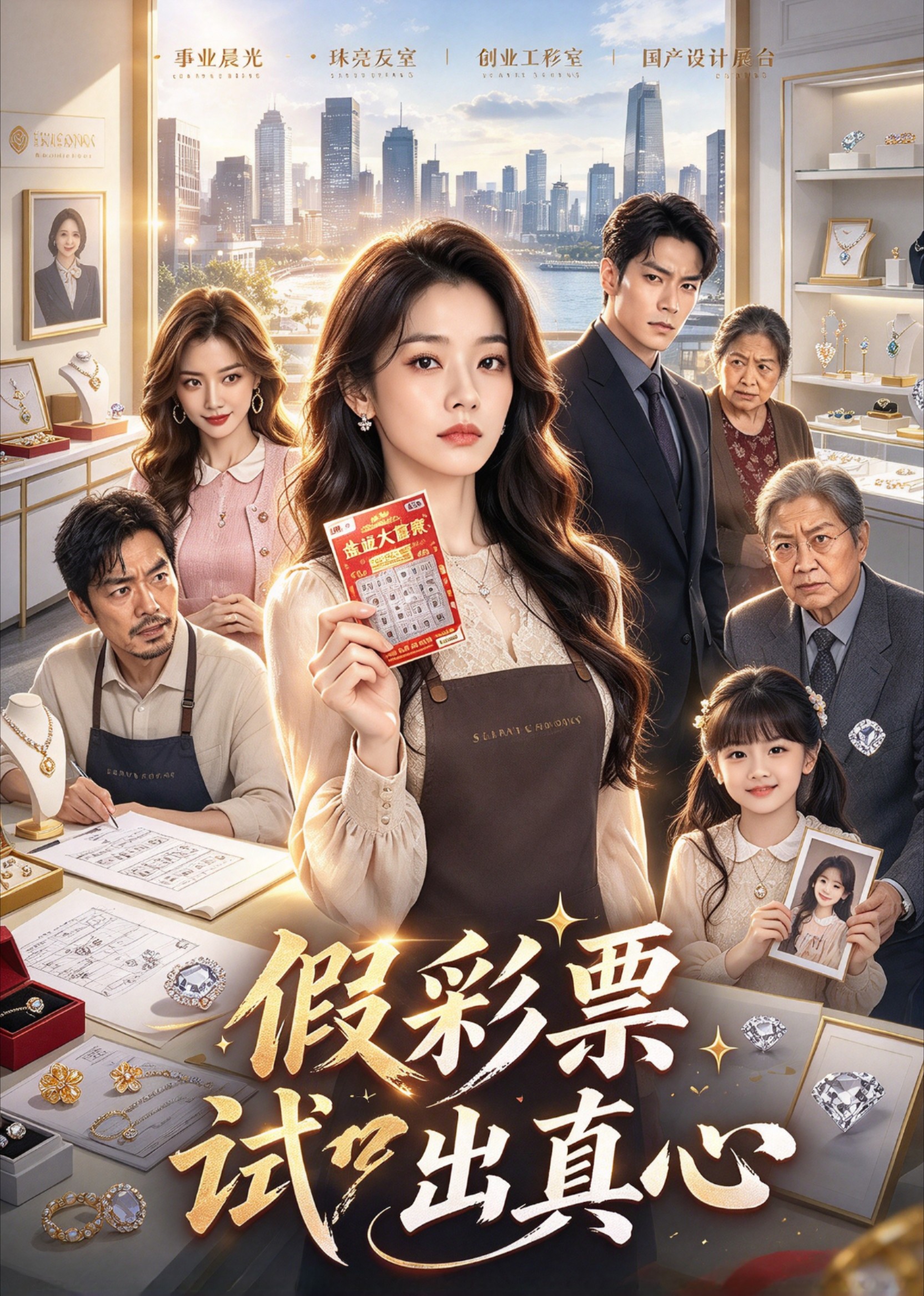 假彩票试出真心
