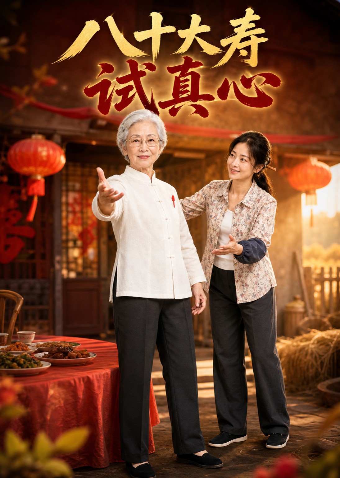 八十大寿试真心