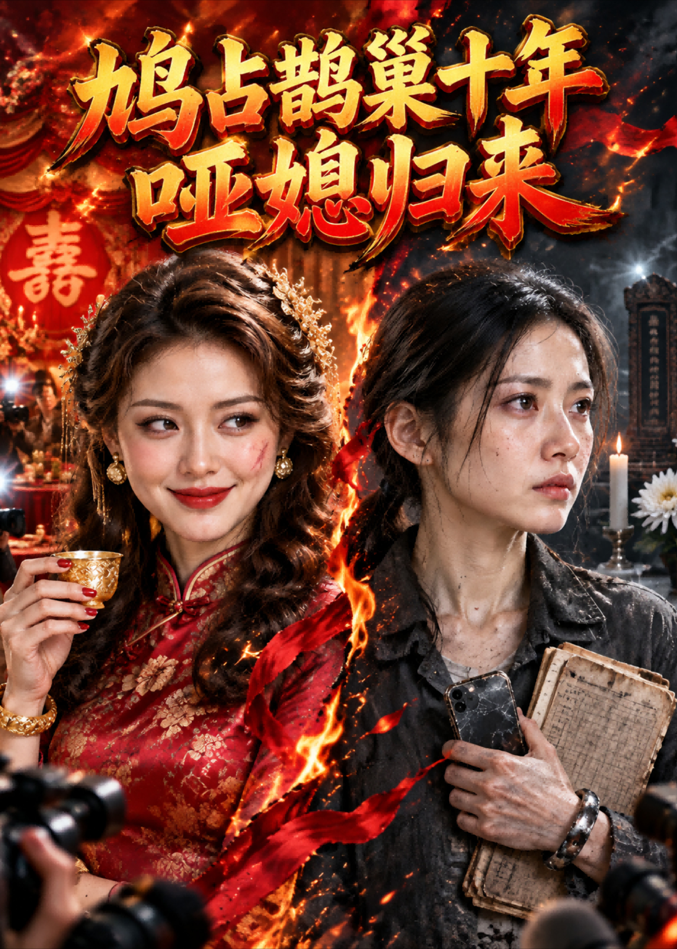 鸠占鹊巢十年，哑媳归来