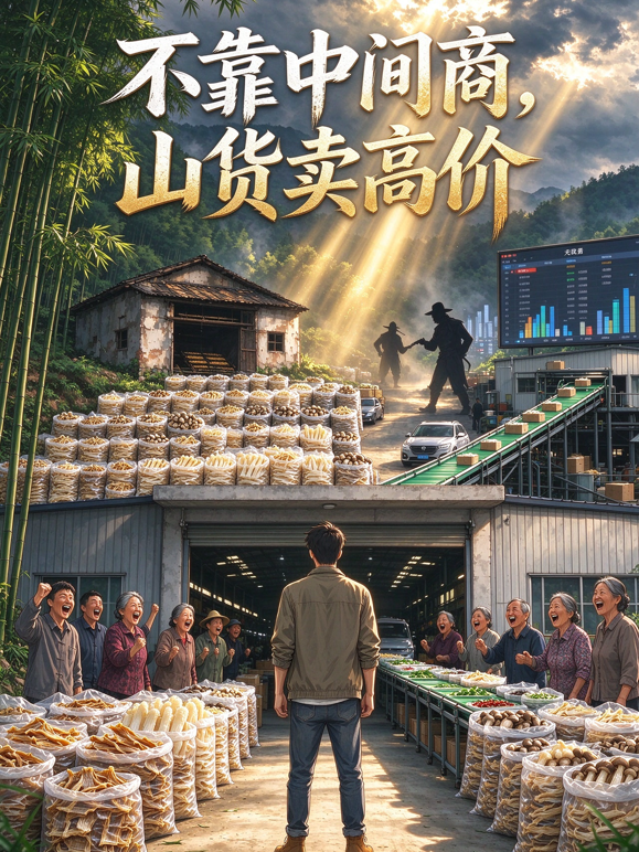 不靠中间商，山货卖高价