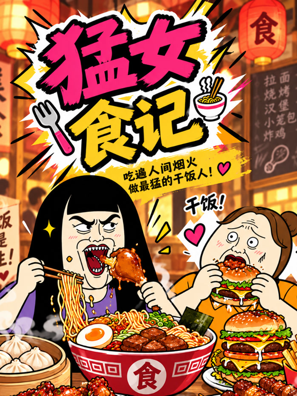 猛女食记