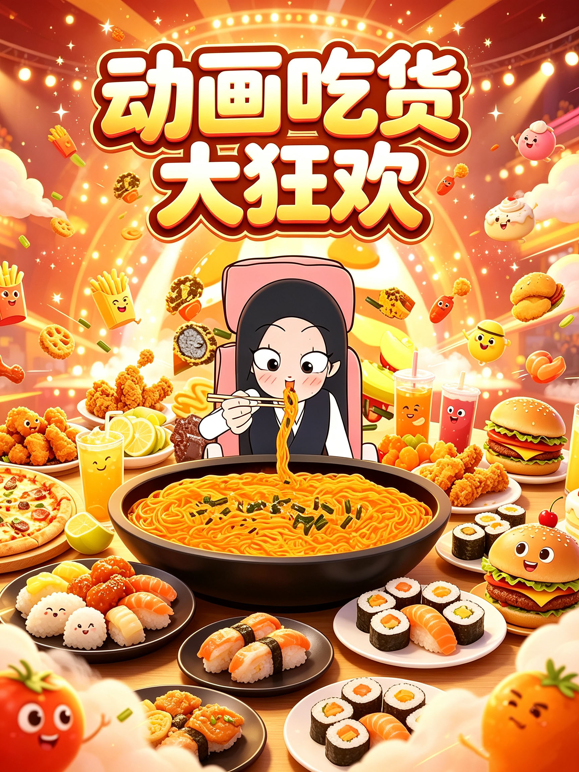 动画吃货大狂欢